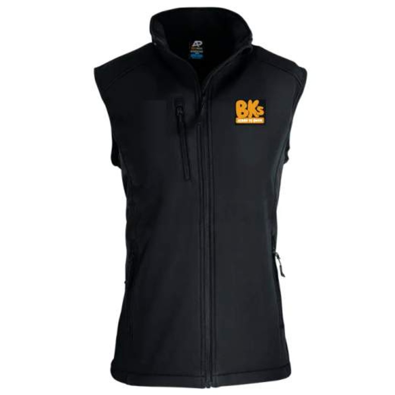 BK Learn To Swim | STAFF Softshell Vest – Ladies
