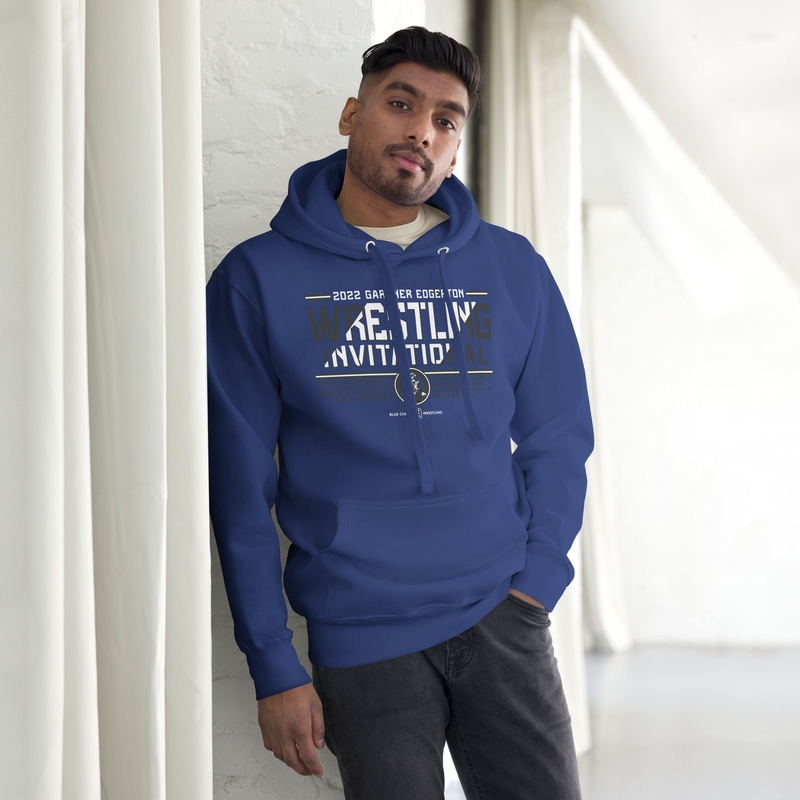 2022 Gardner Edgerton Wrestling Invitational Unisex Hoodie