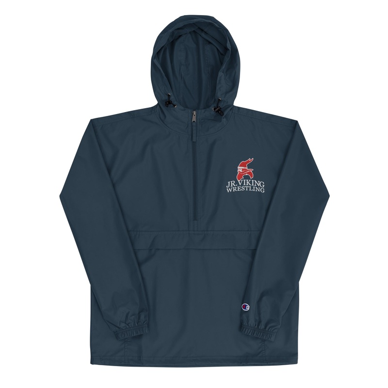 Topeka Jr. Vikings Embroidered Champion Packable Jacket