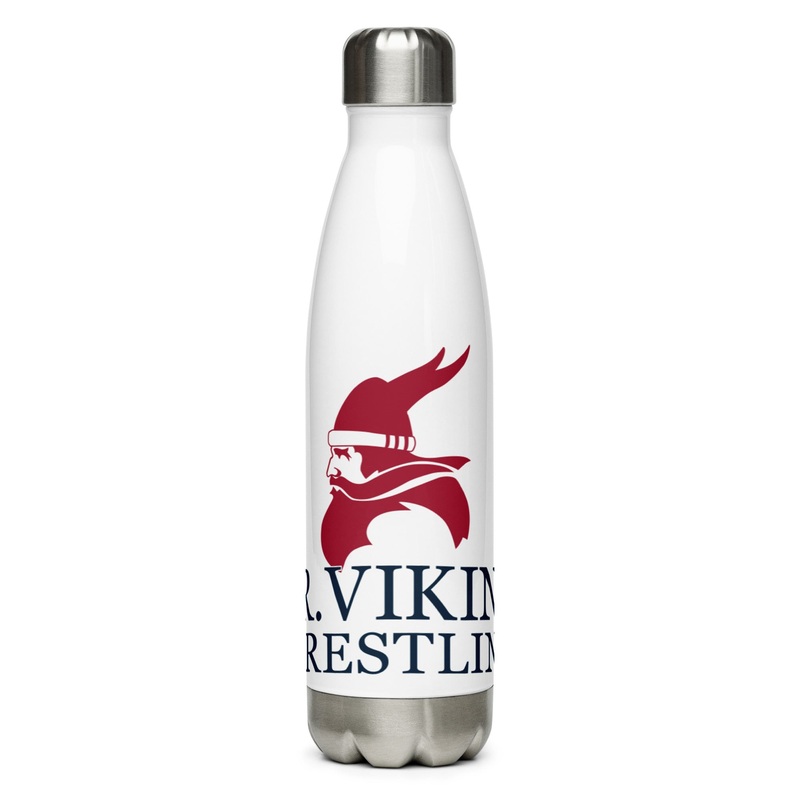 Topeka Jr. Vikings Stainless Steel Water Bottle