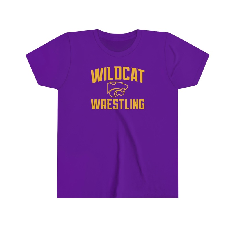 Blue Springs HS Purple Youth Short Sleeve Tee