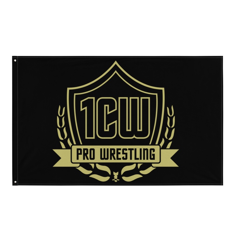 1CW Pro Wrestling All-Over Print Flag