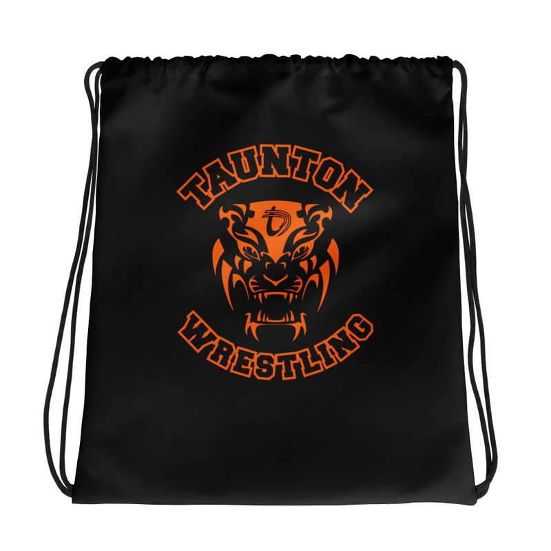 Taunton Wrestling  All-Over Print Drawstring Bag