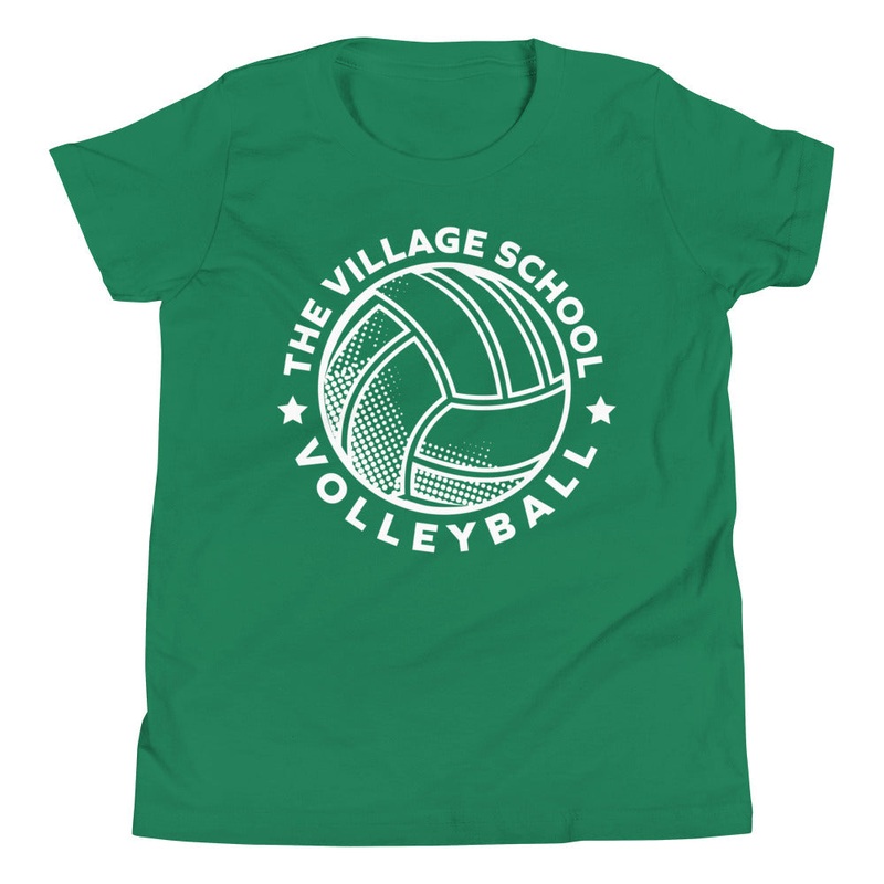 The Village School Volleyball Youth Staple Tee