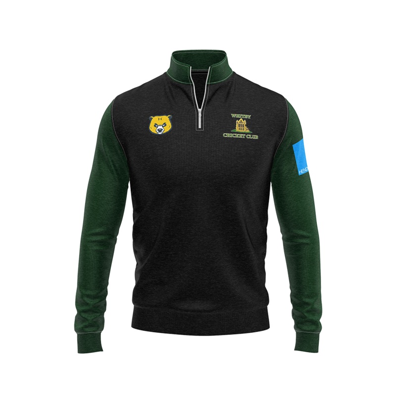 Whitby CC 1/4 Zip|Small Youth|Medium Youth|Large Youth|Extra Large Youth|Small|Medium|Large|Extra Large|XXL|3XL
