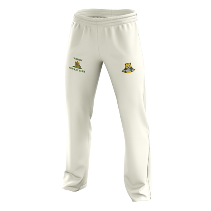 Whitby CC Playing Trousers|Small Youth|Medium Youth|Large Youth|Extra Large Youth|Small|Medium|Large|Extra Large|XXL|3XL|4XL