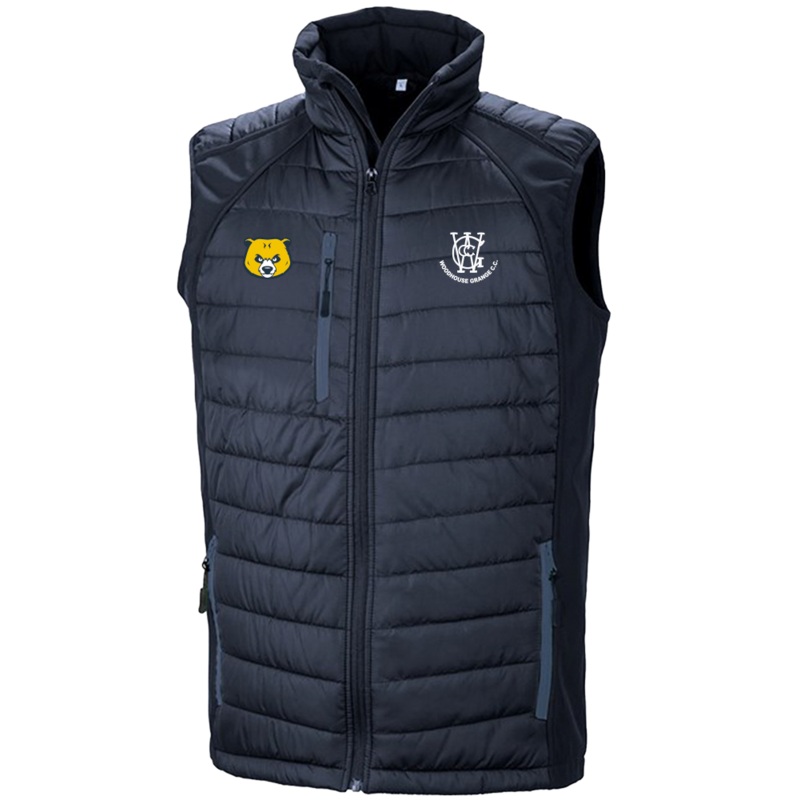 Woodhouse Grange CC Gilet|Small|Medium|Large|Extra Large|XXL|3XL