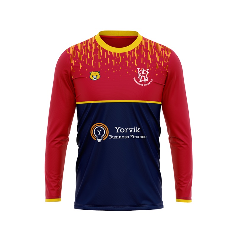 Woodhouse Grange CC Senior L/S Training Shirt