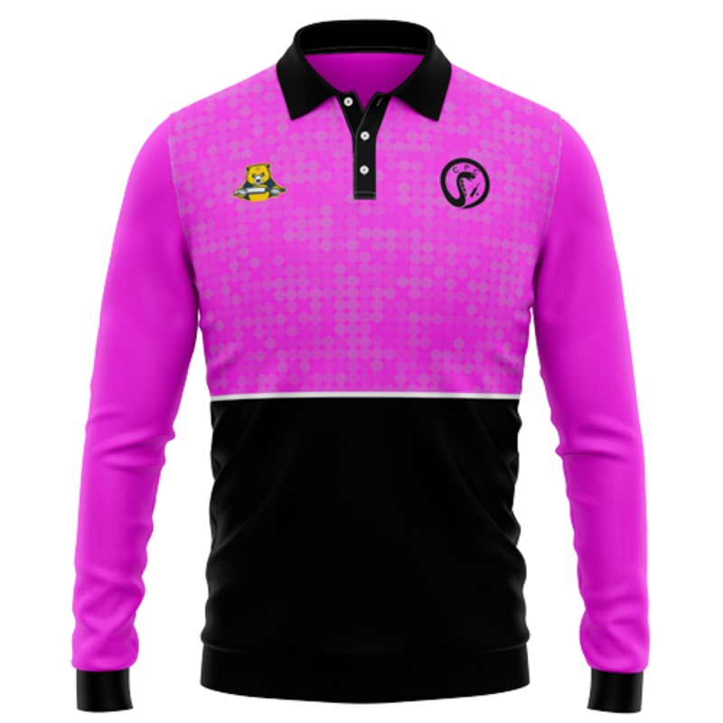 Clifton Park Cobras CC L/S Playing Polo Shirt
