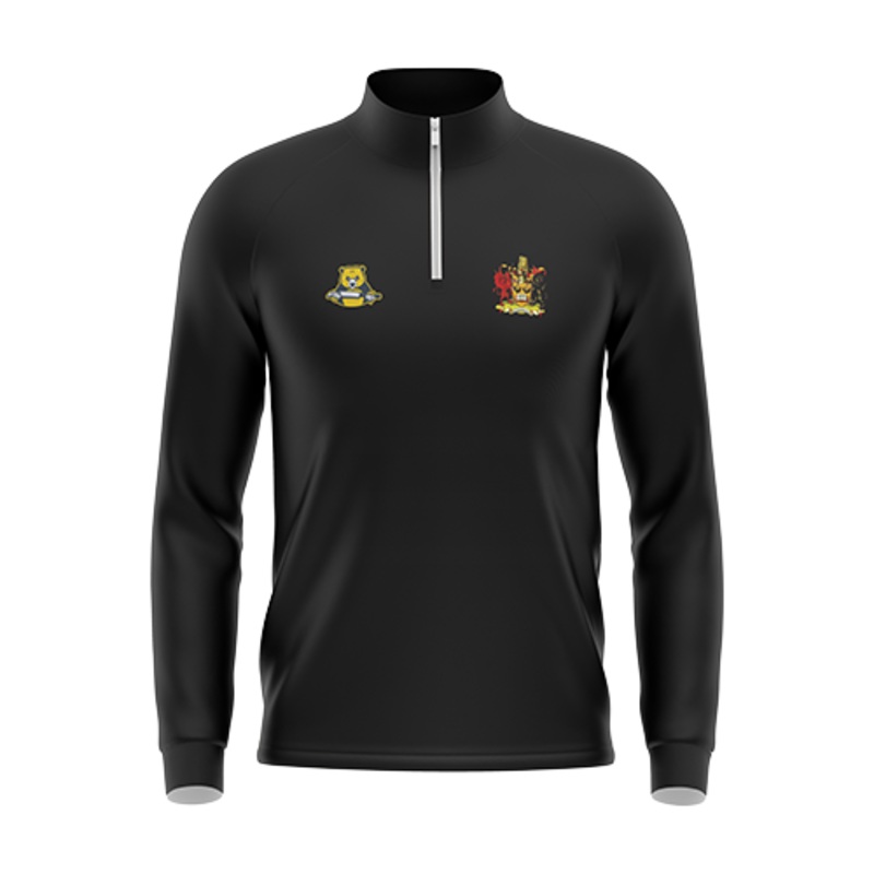 Aberystwyth CC 1/4 Zip|Small Youth|Medium Youth|Large Youth|Extra Large Youth|Small|Medium|Large|Extra Large|XXL|3XL