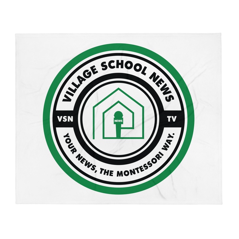 The Village School Broadcast Throw Blanket