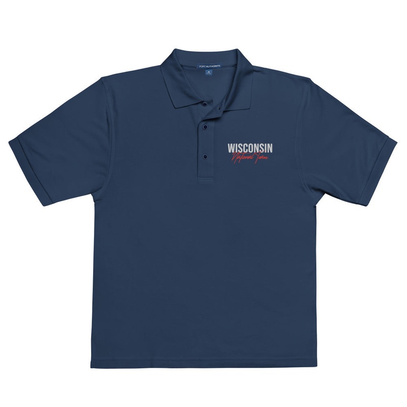 Wisconsin Wrestling Federation Men’s Premium Polo