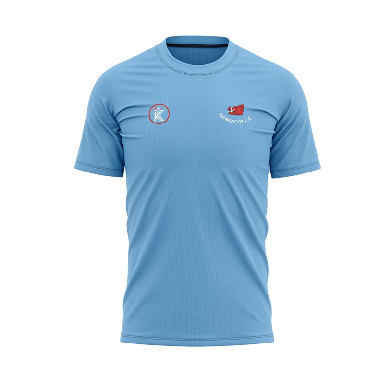 Bankfoot CC Training Shirt|Small Youth|Medium Youth|Large Youth|Extra Large Youth|Small|Medium|Large|Extra Large|XXL|3XL