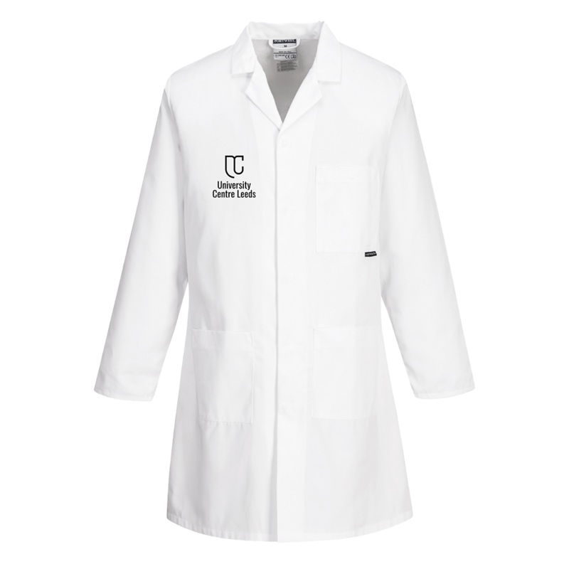 UC Leeds Science Lab Coat|Small|Medium|Large|Extra Large|XXL|3XL|4XL