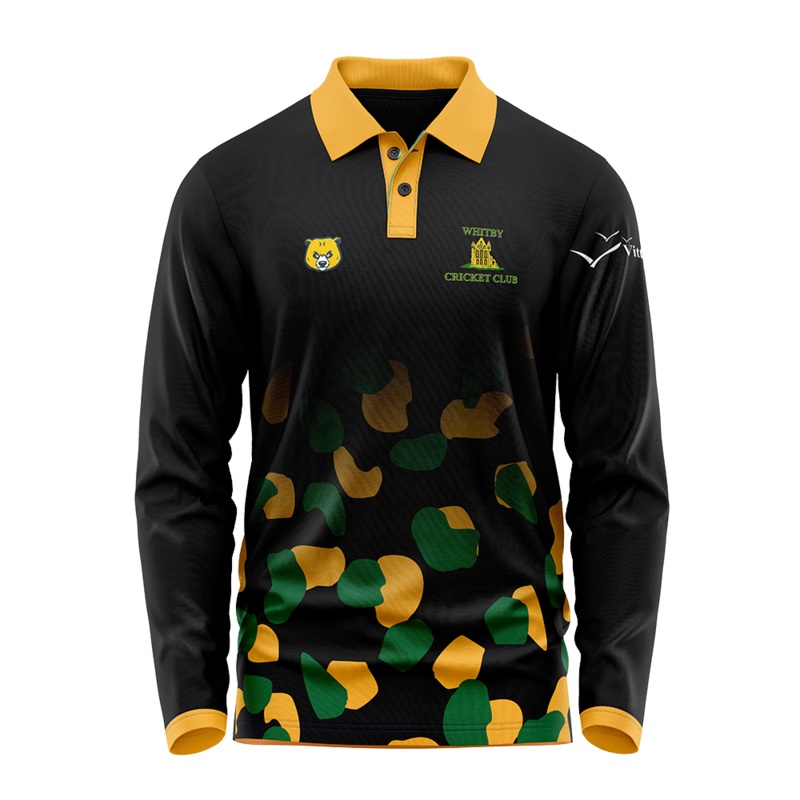 Whitby CC W&G L/S Coloured Playing Shirt