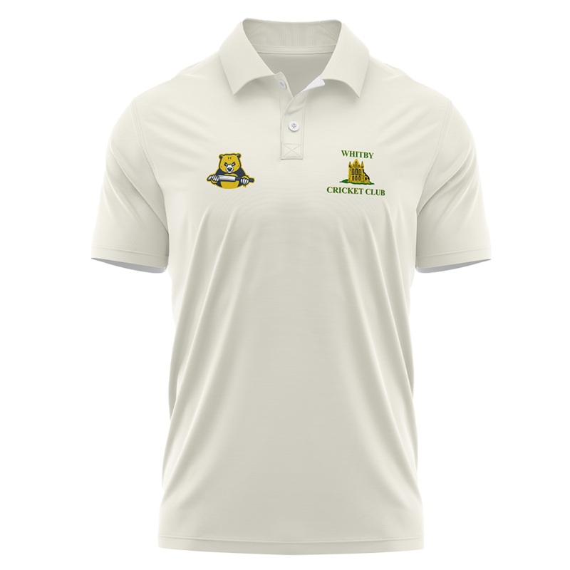 Whitby CC W&G Playing Shirt|Small Youth|Medium Youth|Large Youth|Extra Large Youth|Small|Medium|Large|Extra Large|XXL|3XL|4XL|Size 8|Size 10|Size 12|Size 14|Size 16|Size 18