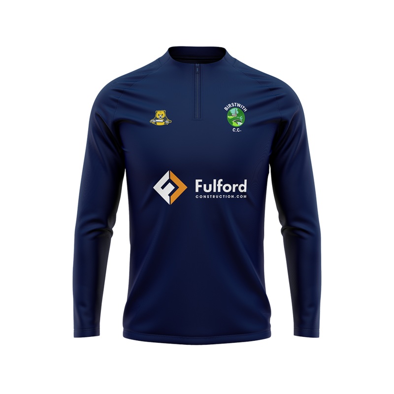 Birstwith CC Juniors 1/4 Zip|Small Youth|Medium Youth|Large Youth|Extra Large Youth|Small|Medium|Large|Extra Large|XXL|3XL