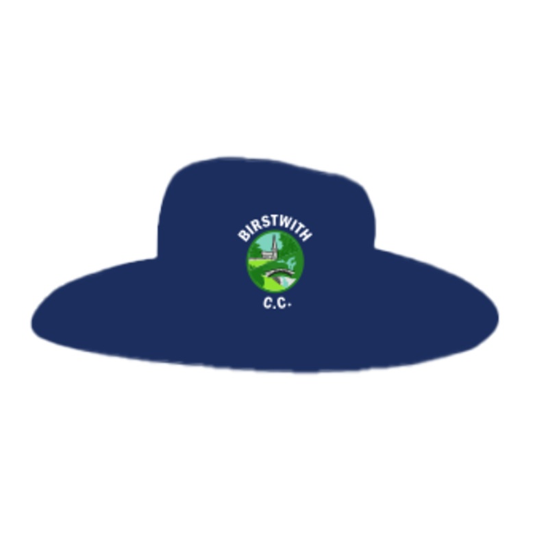 Birstwith CC Navy Sun Hat|Junior (53cm)|Youth (57cm)|Adult (60cm)|Large Adult (63cm)