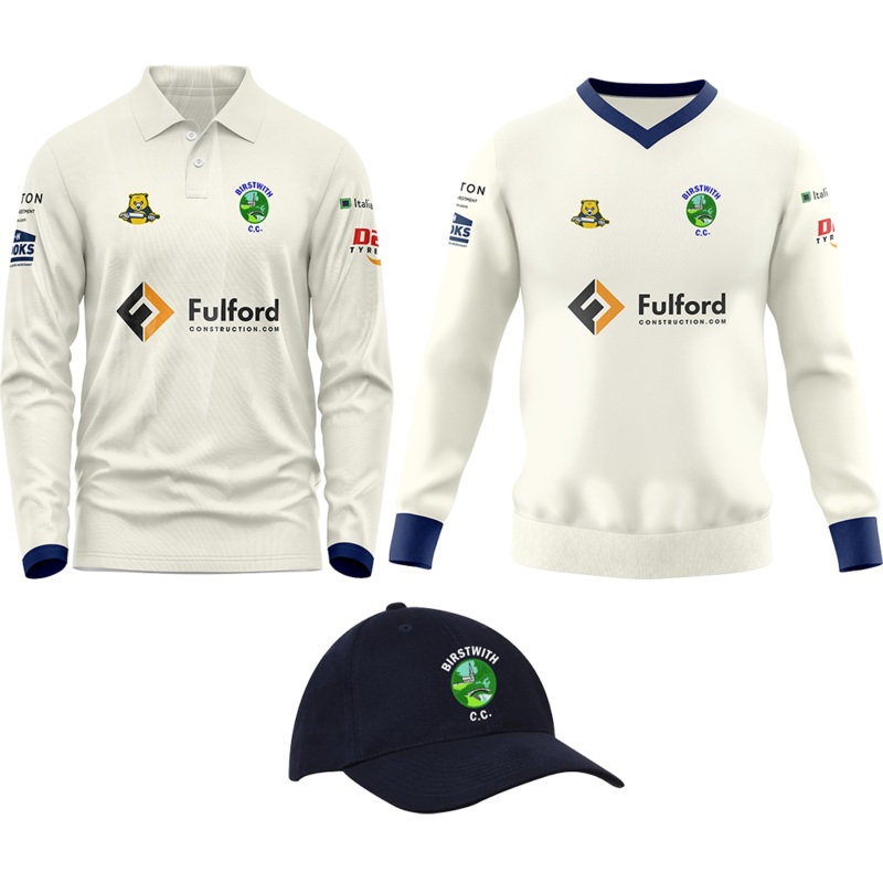 Birstwith CC Playing Bundle (L/S Shirt and L/S Jumper)