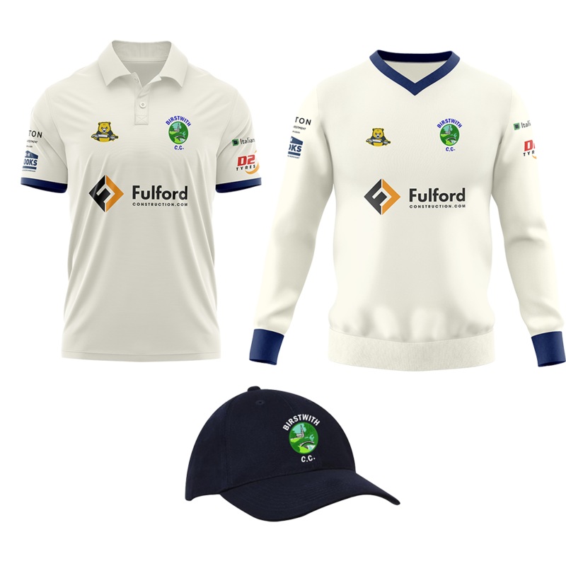 Birstwith CC Playing Bundle (S/S shirt and L/S Jumper)