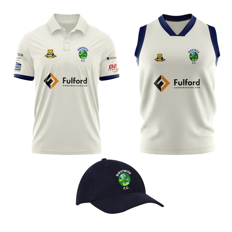 Birstwith CC Playing Bundle (S/S Shirt and Slipover)