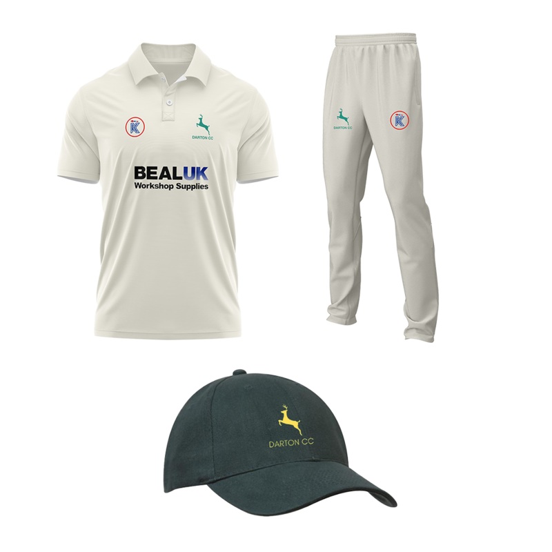 Darton CC Playing Kit Bundle with initials