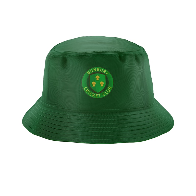 Bunbury CC Bucket Hat|Junior (54cm)|Youth (57cm)|Adult (60cm)|Large Adult (63cm)