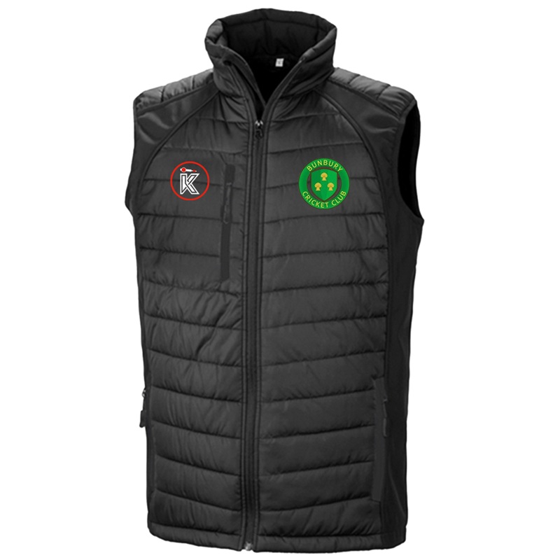 Bunbury CC Gilet|Small|Medium|Large|Extra Large|XXL|3XL
