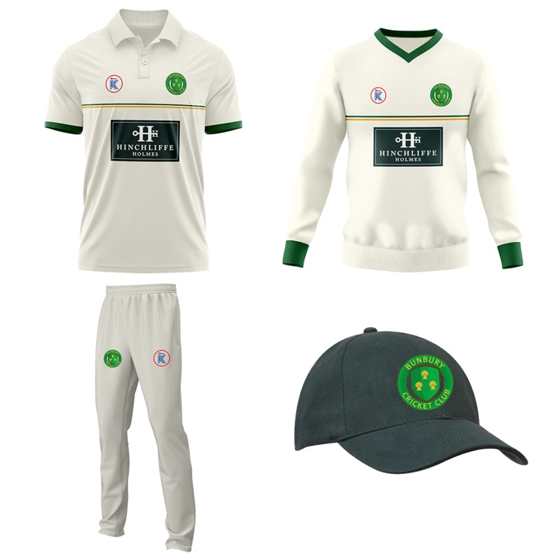 Bunbury CC Playing Bundle (S/S Shirt and L/S Jumper)