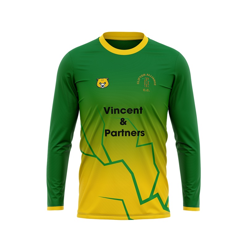 Clifton Alliance CC W&G L/S Coloured Playing Shirt