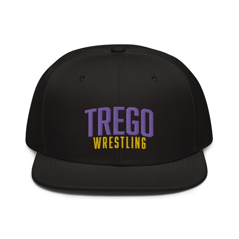 Trego Community High School Wrestling Snapback Hat