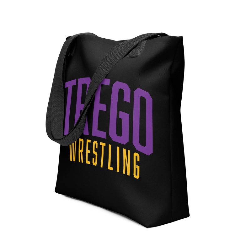 Trego Community High School Wrestling All Over Print Tote