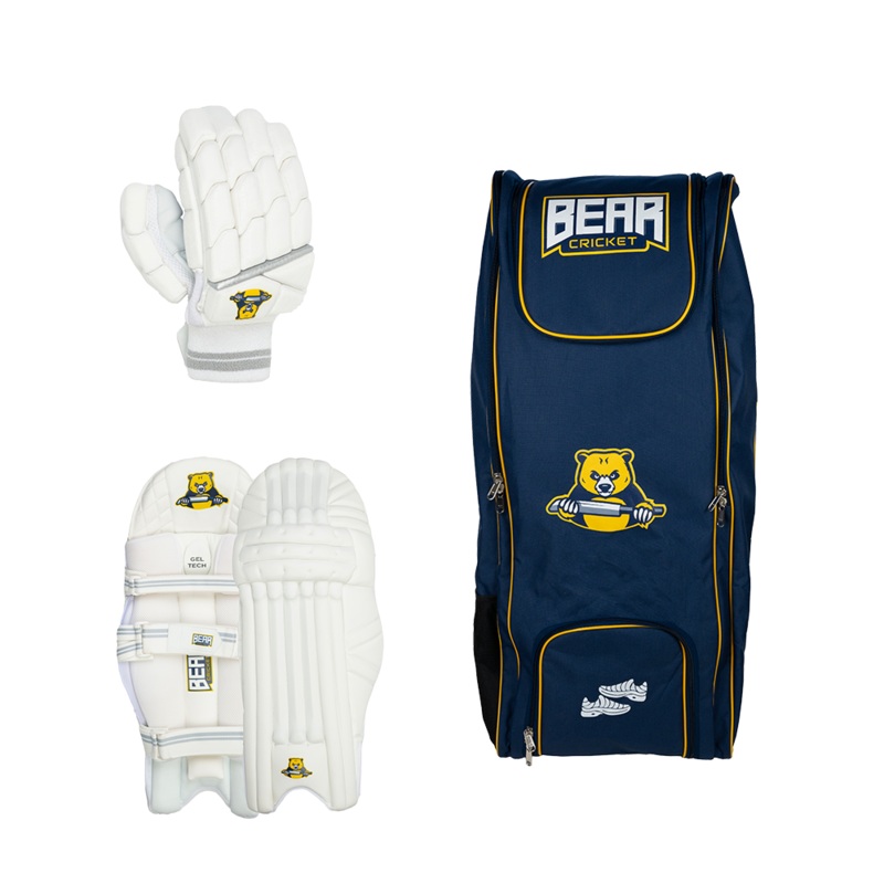 Youth Batting Gloves, Pads and Bag Bundle (Pro range)