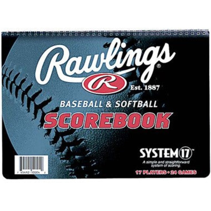 Rawlings System 17 Baseball & Softball Scorebook | 17SB