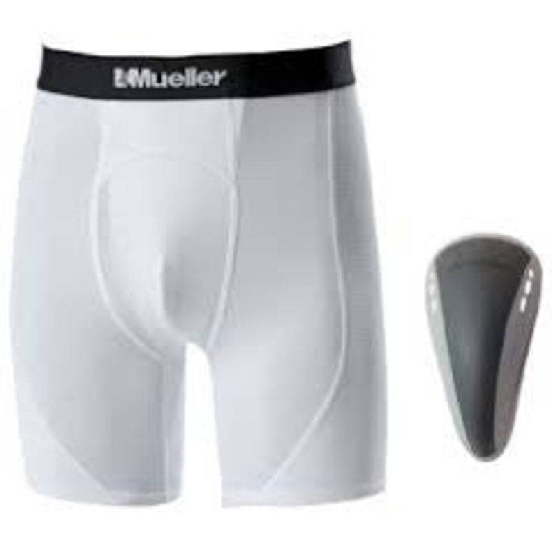 Mueller Support Shorts with Cup Holder