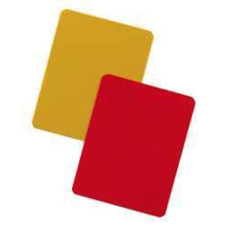 Soccer Referee Cards