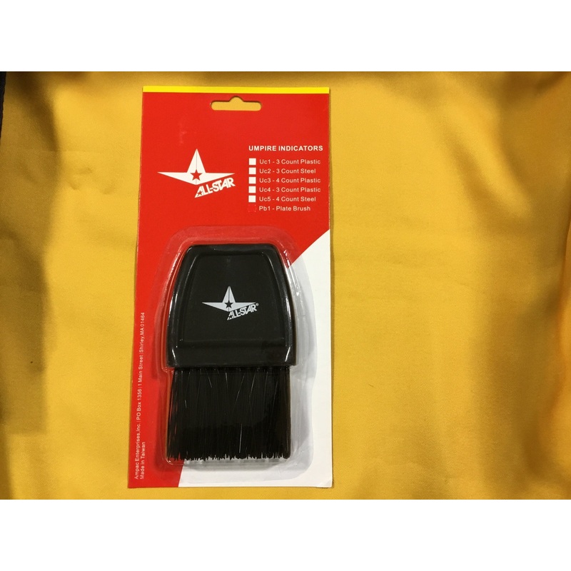 All Star Umpire Plastic Plate Brush