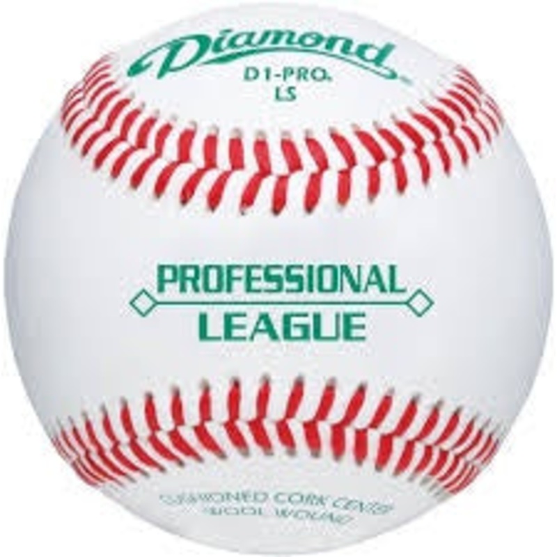 Diamond D1-Pro LS Baseball|MAC Logo/dozen|Non Logo/dozen