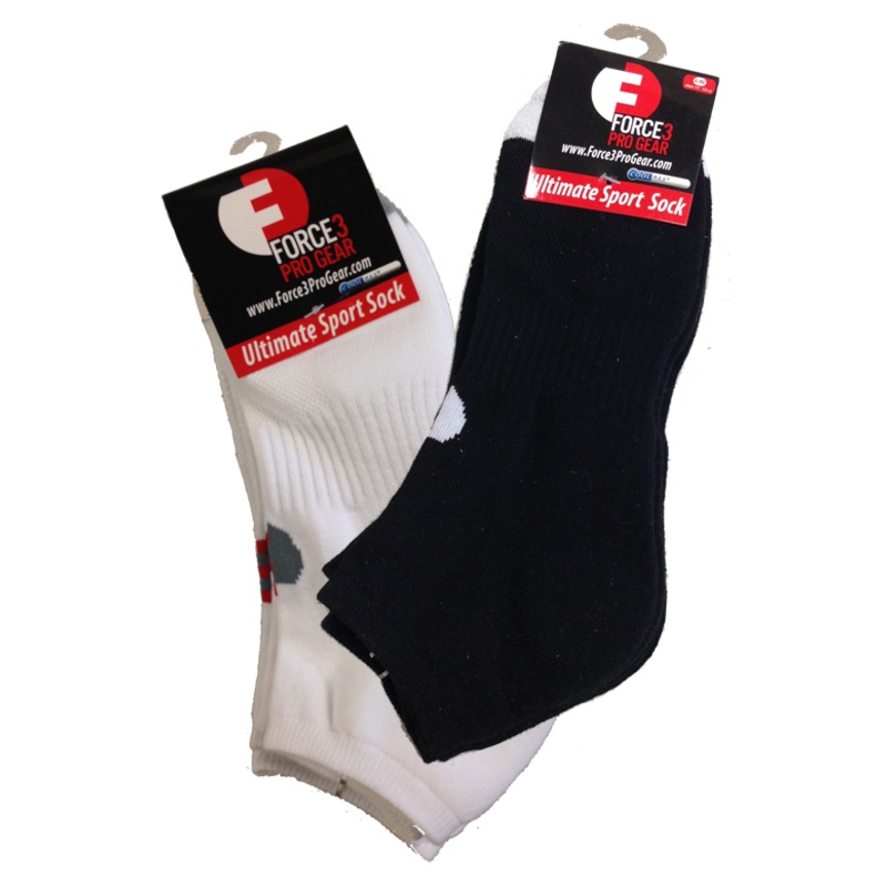 Force 3 Ultimate Sport Socks- 3 Pack
