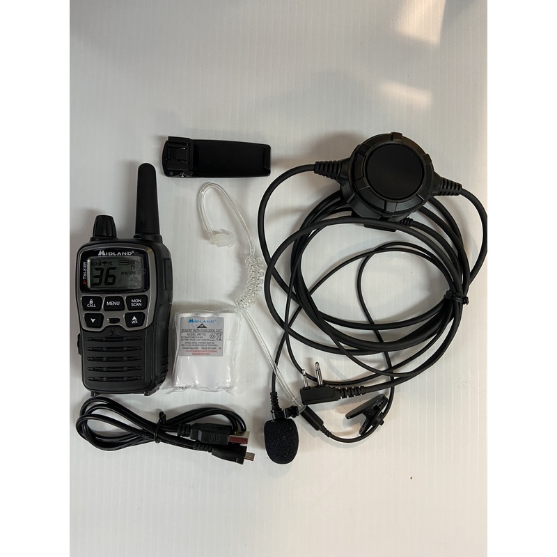 Midland T71 Radio With Big Button Headset