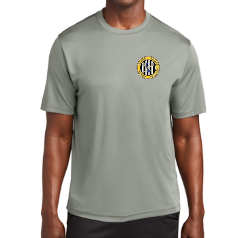 DLOA Dry Wick SS Grey Tee|S|M|L|XL|2XL|3XL|4XL|Grey