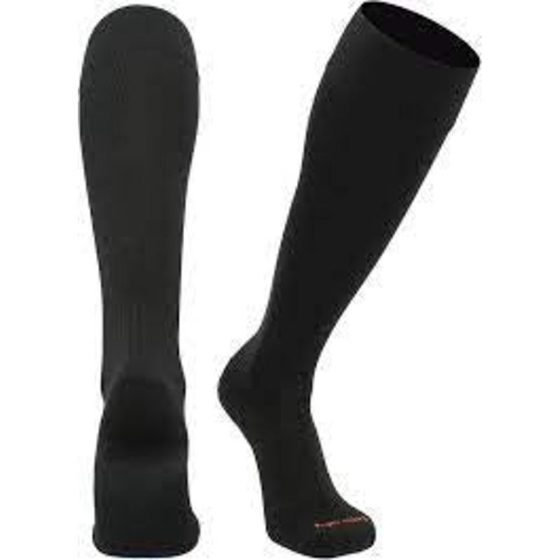 Twin City Finale’ Solid Black Soccer Sock