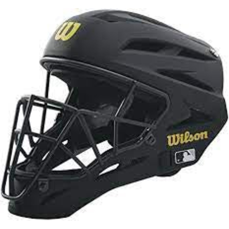 Wilson Pro Stock Umpire Titanium Helmet