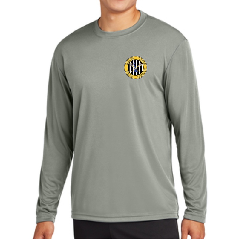 DLOA Dry Wick LS  Grey Tee|S|M|L|XL|2XL|3XL|4XL