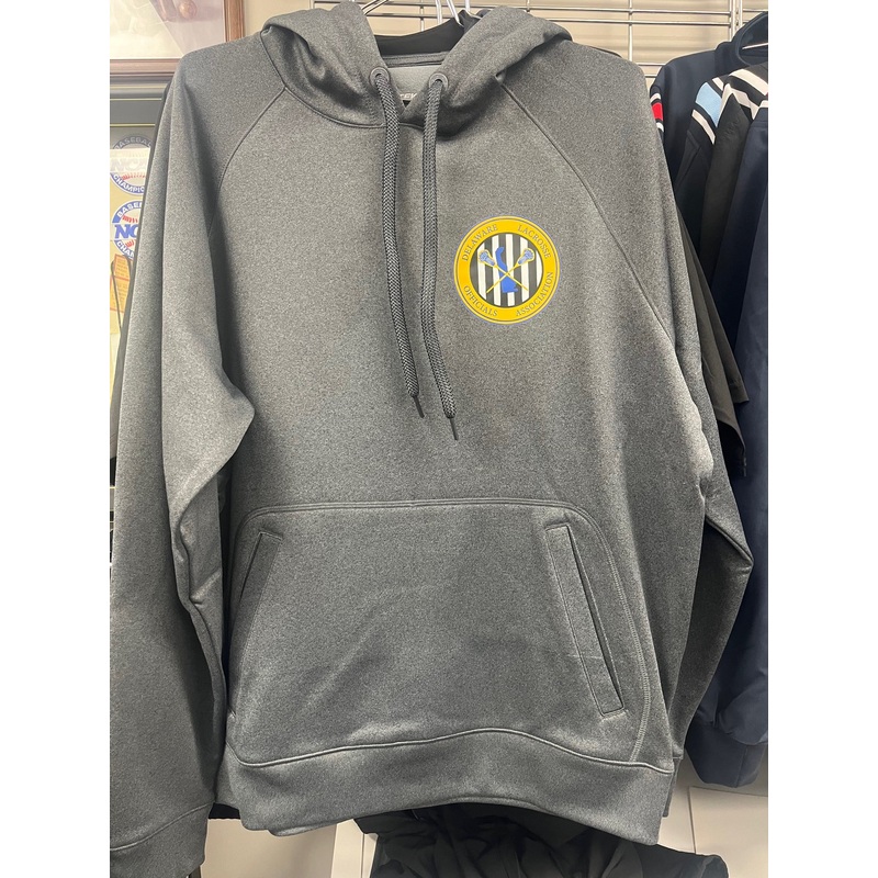 DLOA Grey Fleece Hooded Sweatshirt