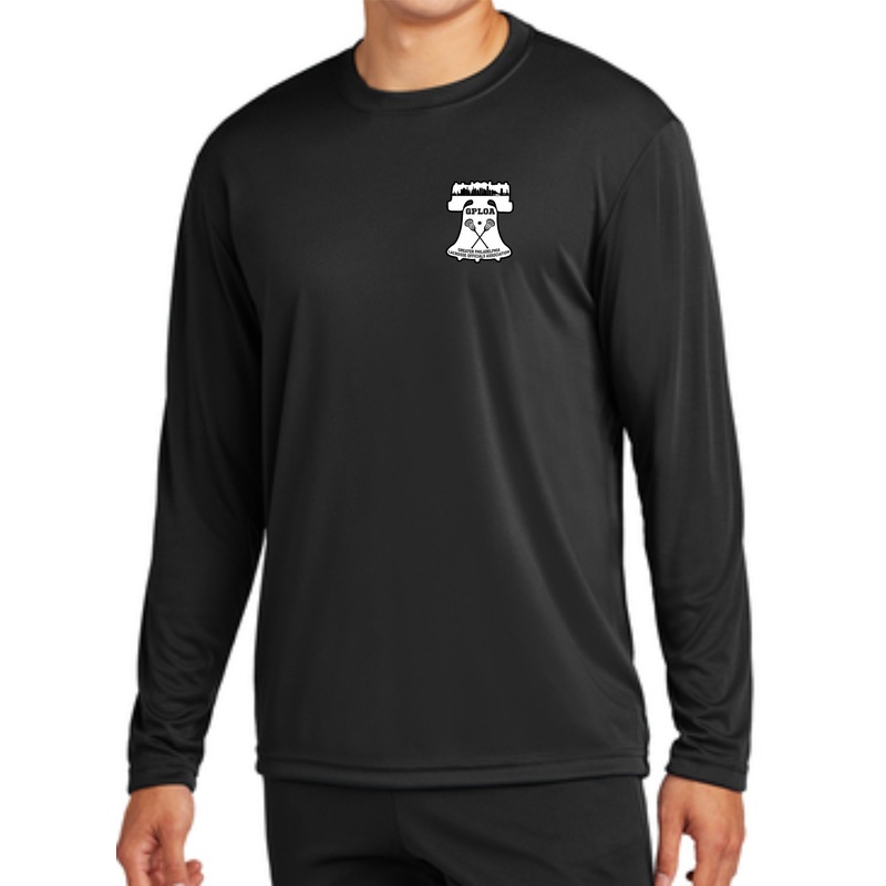 GPLOA Black or Gray Long Sleeve Wick Dry Shirt
