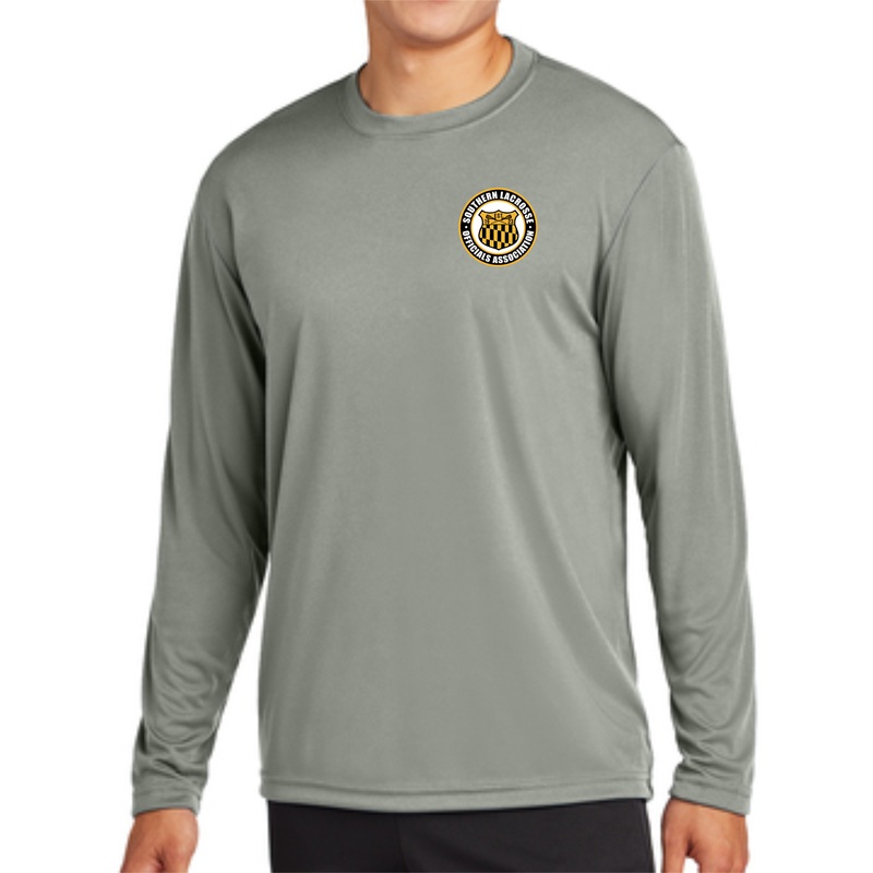 SLOA Dry Wick LS Grey Tee|S|M|L|XL|2XL|3XL|4XL