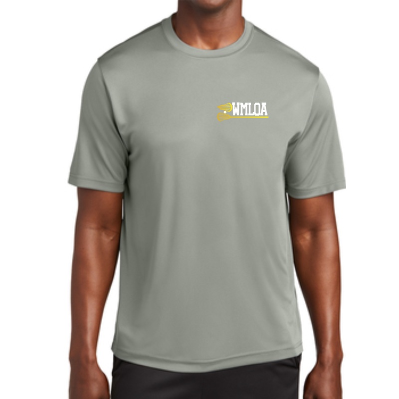 WMLOA Dry Wick SS Grey Tee|S|M|L|XL|2XL|3XL|4XL
