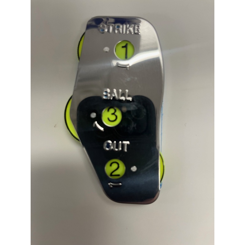 Champion 3 Wheel Optic Yellow Steel Indicator