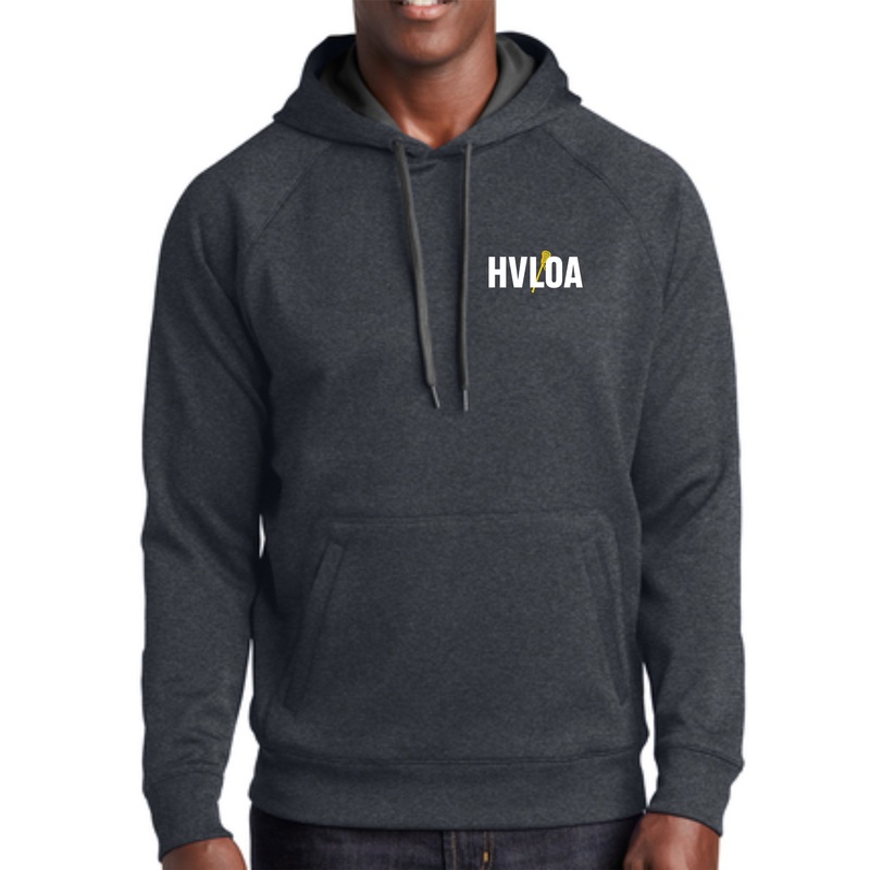 HVLOA Black or Grey Fleece Hoodie